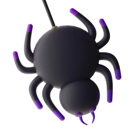 Araña malvada  3D Icon