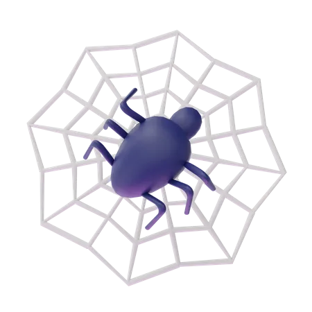 Araña malvada  3D Icon