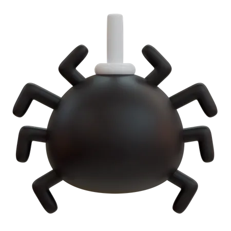 Aranha  3D Illustration