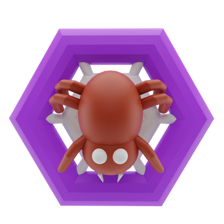 Aranha  3D Illustration