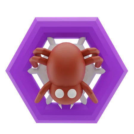 Aranha  3D Illustration