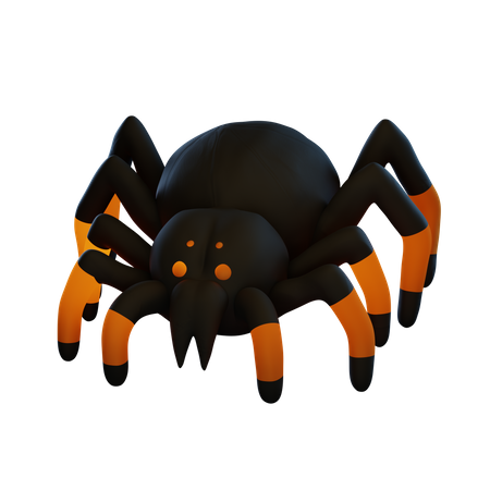 Aranha  3D Illustration