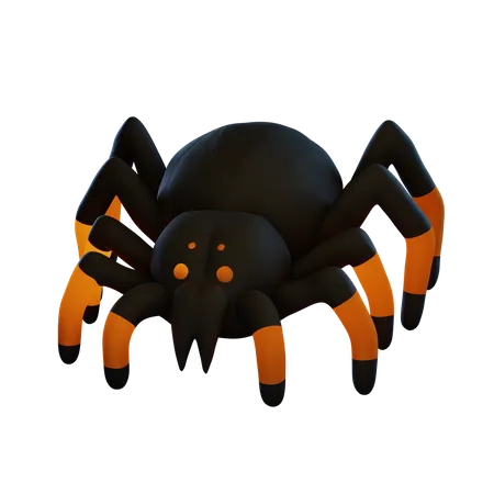 Aranha  3D Illustration