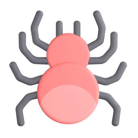 Aranha  3D Illustration