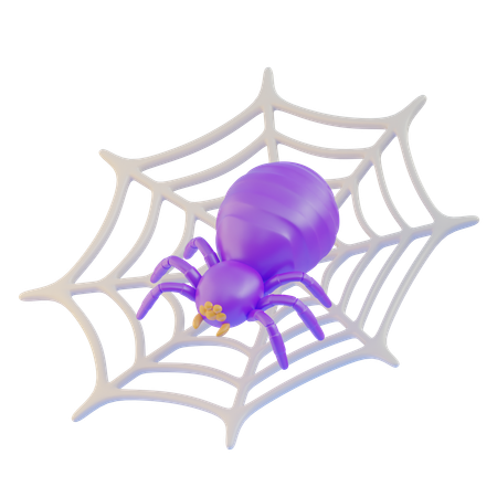 Aranha assustadora  3D Icon