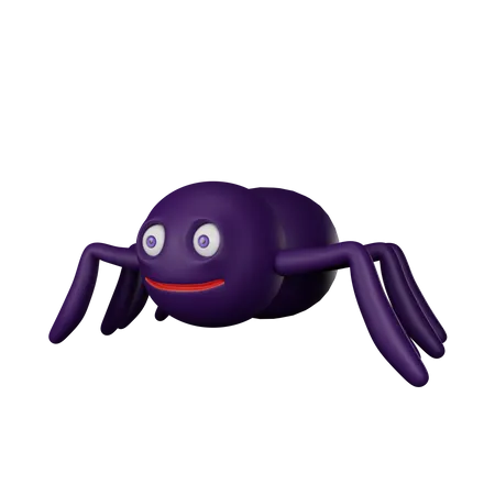 Aranha negra  3D Icon