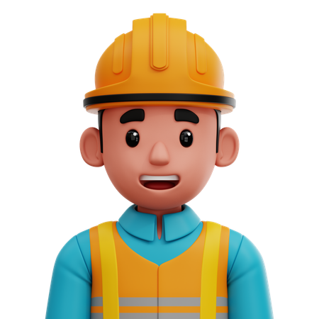 Arbeiter  3D Icon