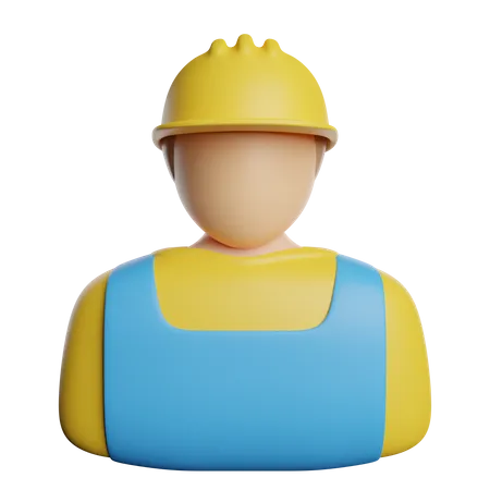 Arbeiter  3D Icon