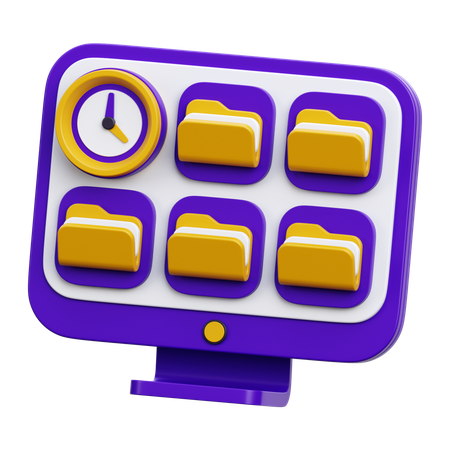 Arbeitstermin  3D Icon