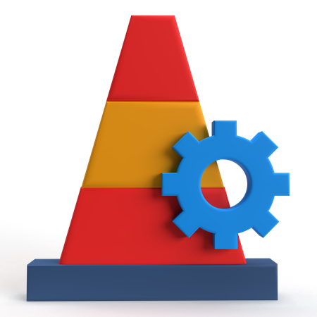 Arbeitsmanagement  3D Icon