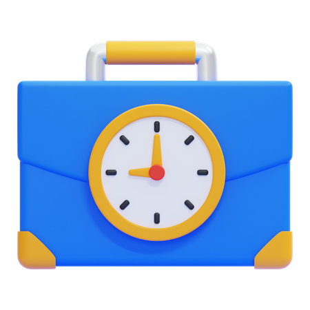 Arbeitszeit  3D Icon