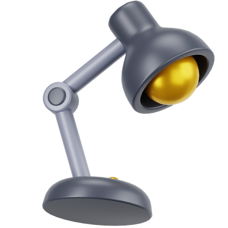 Studie lampe  3D Icon