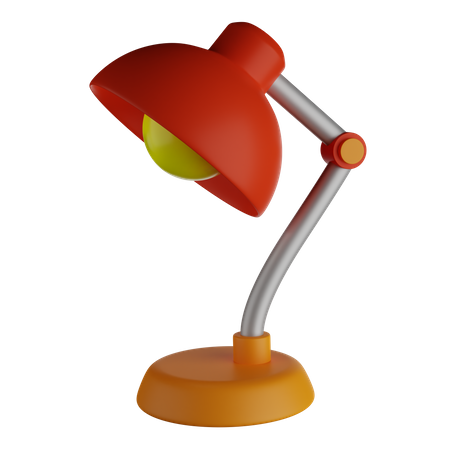 Studie lampe  3D Illustration