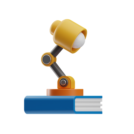 Studie lampe  3D Icon