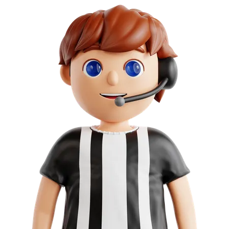 Arbitre  3D Icon