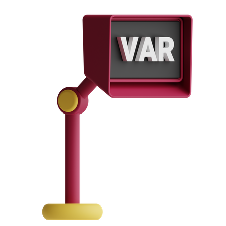 Arbitre assistant vidéo  3D Icon