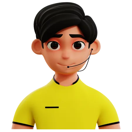 Avatar de l'arbitre  3D Icon