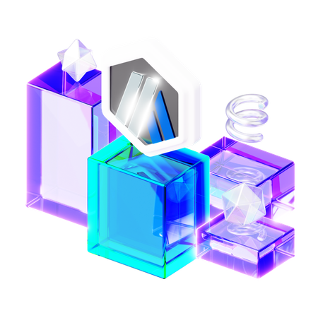 Arbitrum  3D Icon