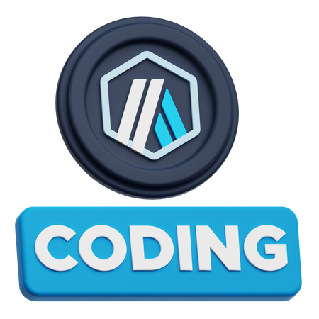 Arbitrum Coding  3D Icon