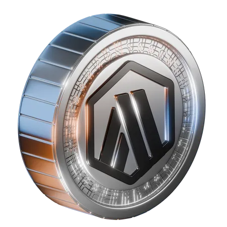 Arbitrum Coin  3D Icon