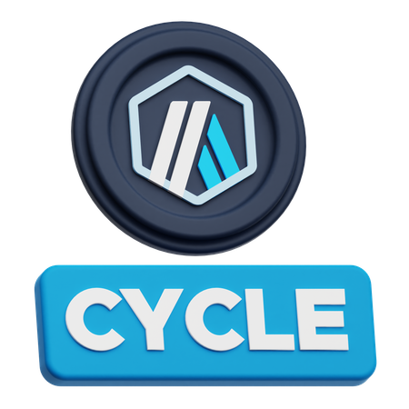 Arbitrum Cycle  3D Icon