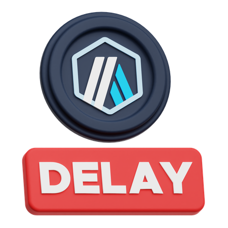 Arbitrum Delay  3D Icon