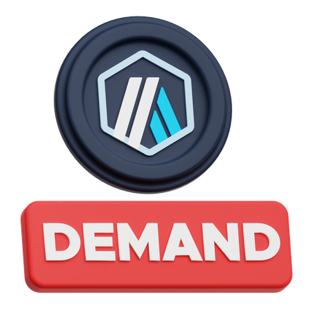 Arbitrum Demand  3D Icon