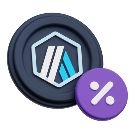 Arbitrum Discount  3D Icon