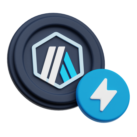 Arbitrum Flash  3D Icon
