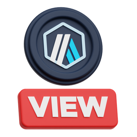 Arbitrum View  3D Icon