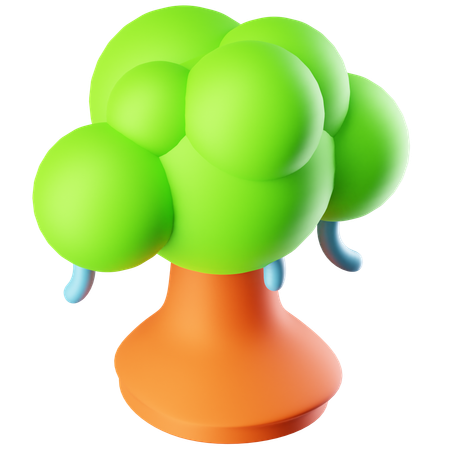 Árbol  3D Icon