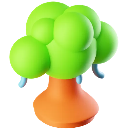 Árbol  3D Icon