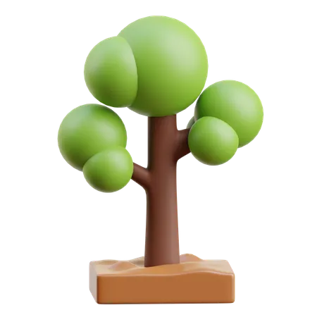 Árbol  3D Icon