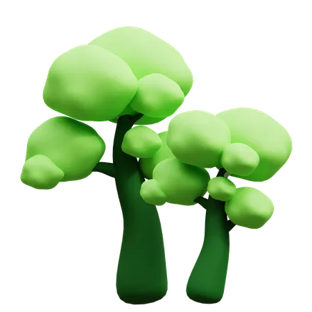 Árbol  3D Icon