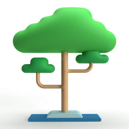 Árbol  3D Icon