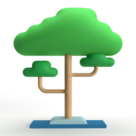 Árbol  3D Icon