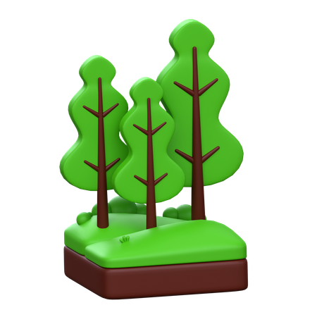 Árbol  3D Icon