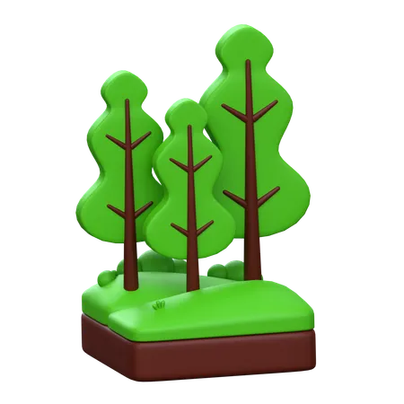 Árbol  3D Icon