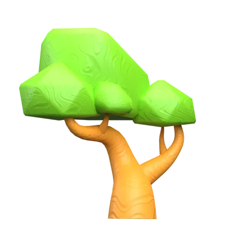 Árbol  3D Icon