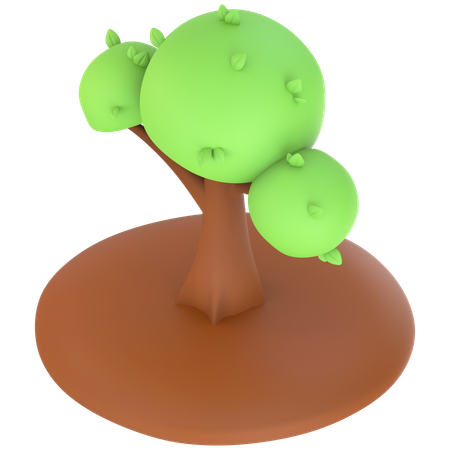 Árbol  3D Icon