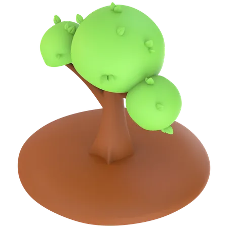 Árbol  3D Icon