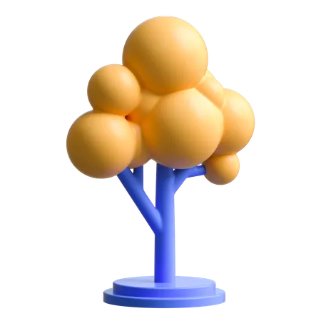 Árbol  3D Illustration