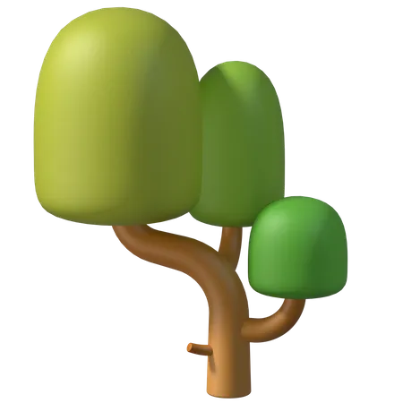 Árbol  3D Illustration