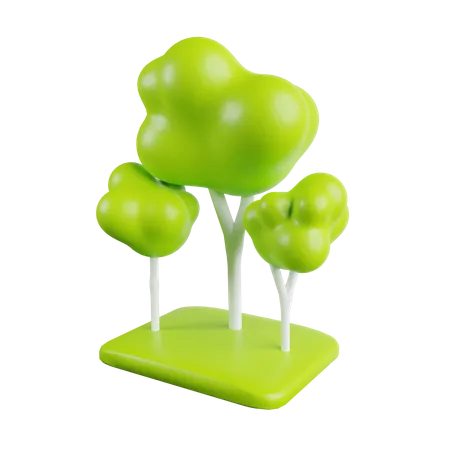 Árbol  3D Icon