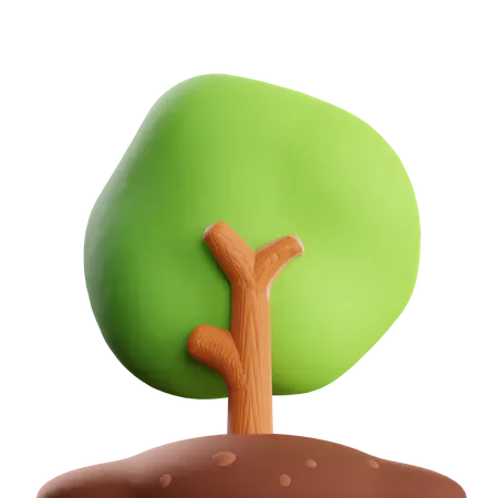 Árbol  3D Icon