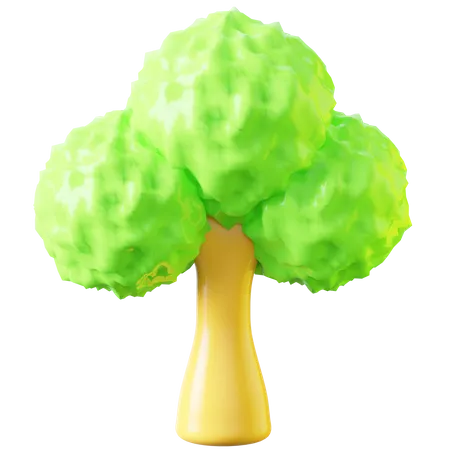 Árbol  3D Icon