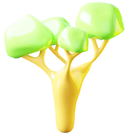 Árbol  3D Icon