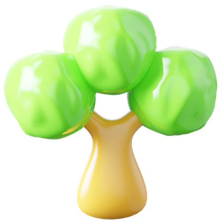 Árbol  3D Icon