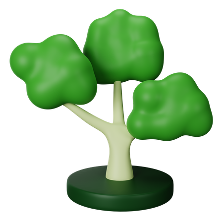 Árbol  3D Icon