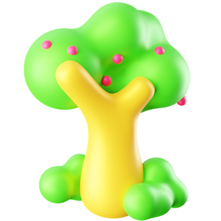 Árbol  3D Icon